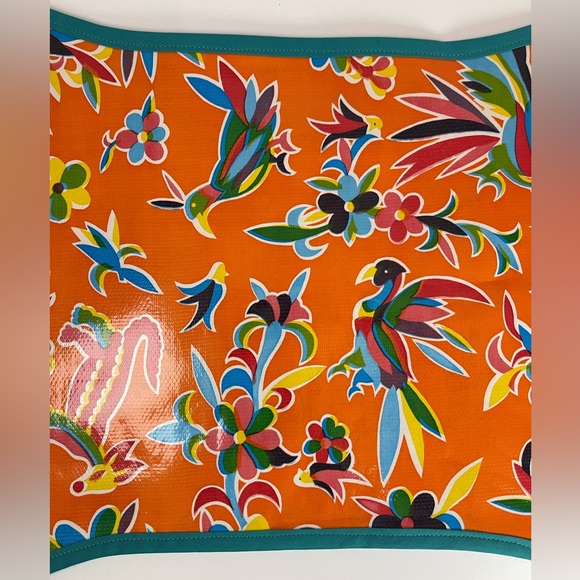 Handmade Mexican oilcloth pet dog cat food mat placemats - Picture 4 of 11